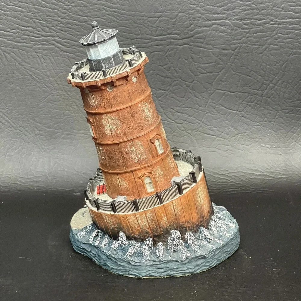 Harbour Lights 185 Sharps Island Maryland 1996 Lighthouse Signed ~ No Box